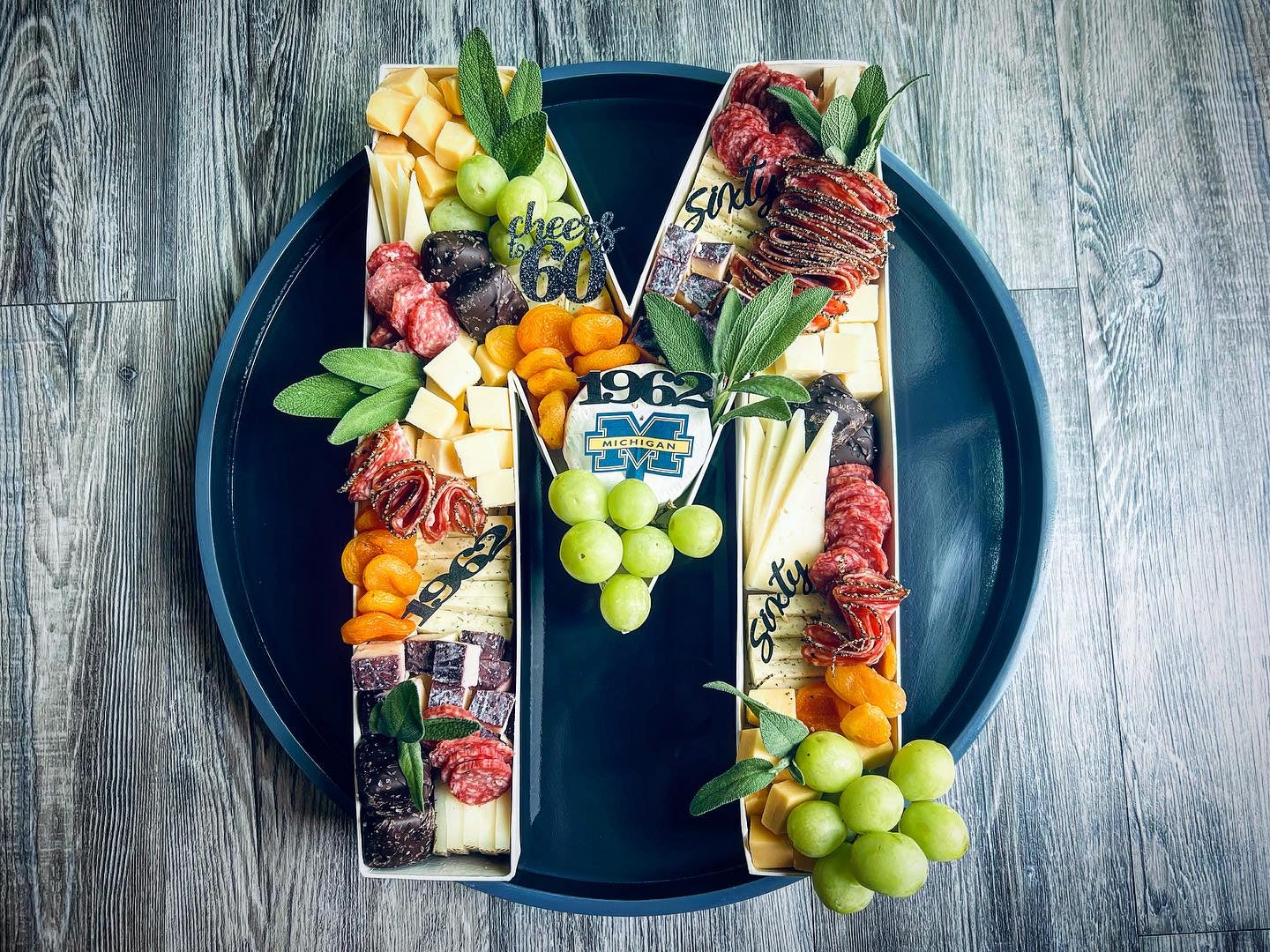 Letter And Number Charcuterie Board That Board LLC